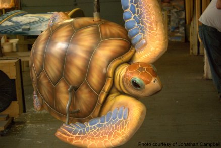 Turtle for Greenway Carousel in Boston