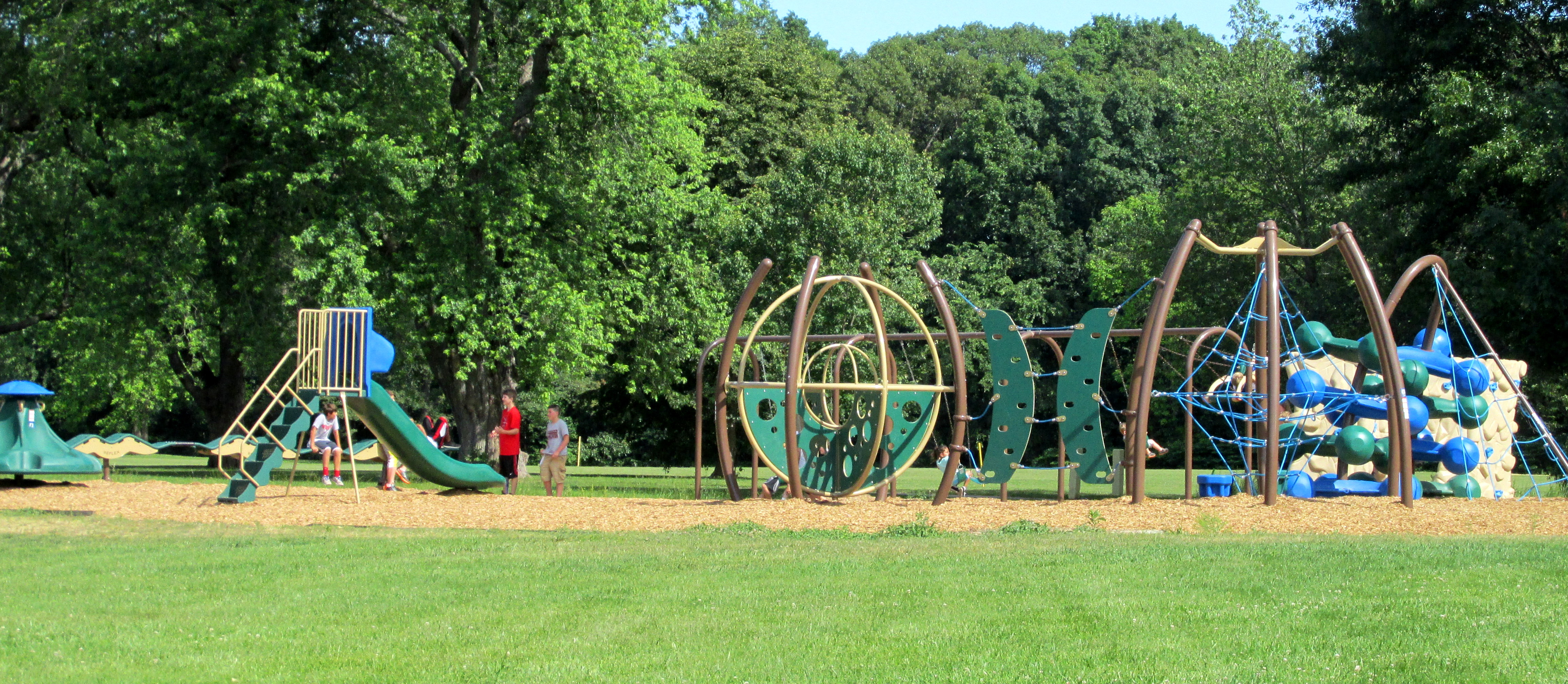Park It Here in Haverhill - New Playground Apparatus at Riverside Park.